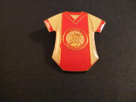 Ajax Amsterdam voetbalclub shirt in de clubkleuren
